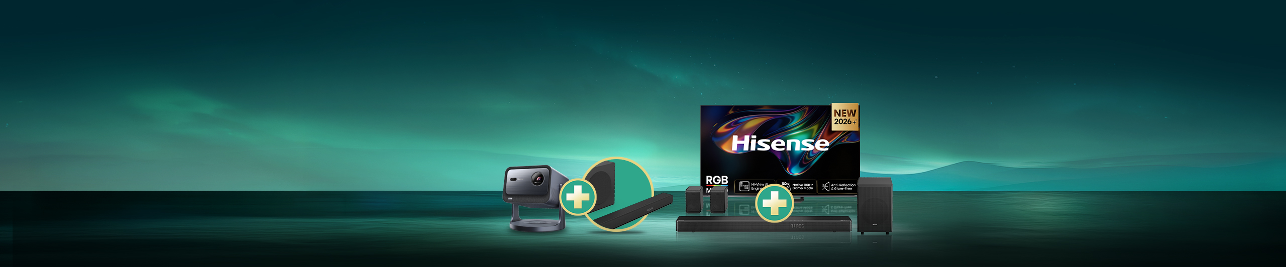 Hisense termékek ráadás hangprojektorral és extra online kedvezménnyel. Innováció a mindennapok kényelméért. | Megnézem