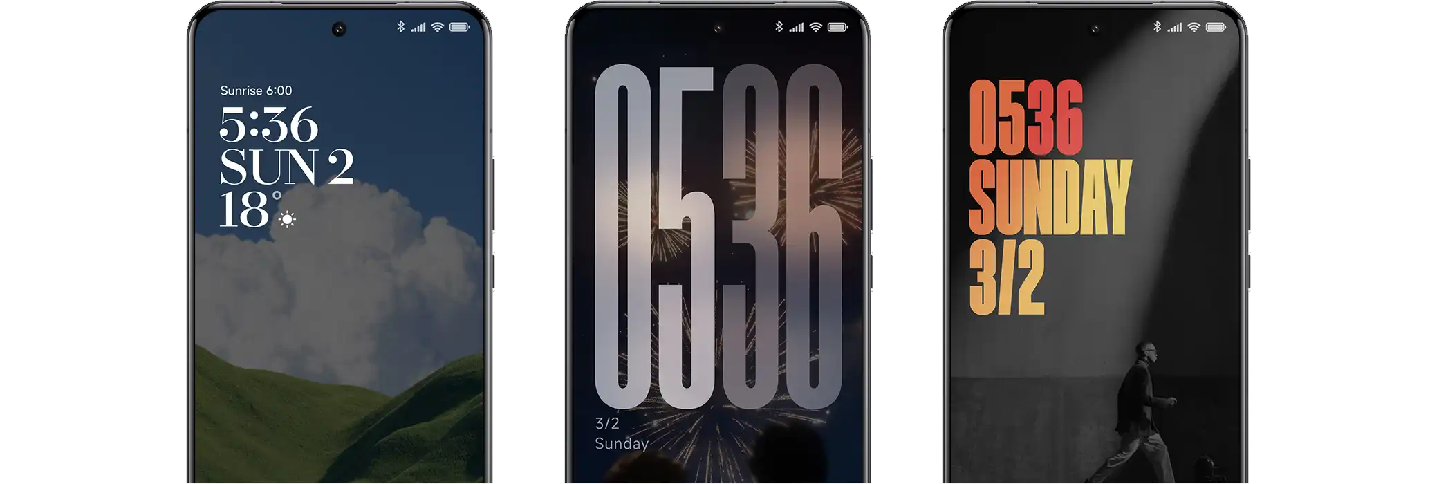 Mindig aktív kijelző illusztráció