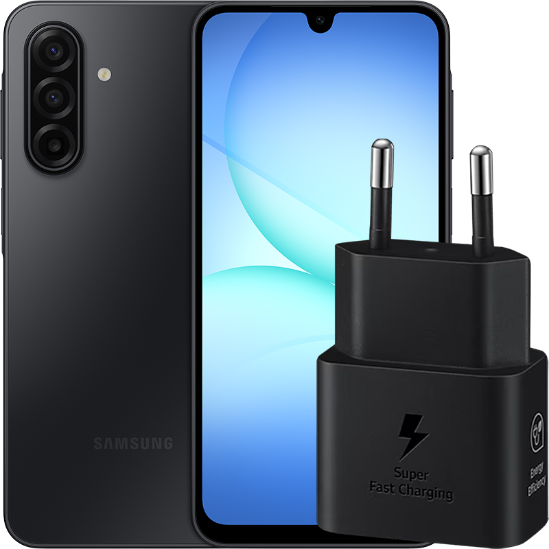 Samsung Galaxy A17 5G  DS 8+256 GB hálózati adapterrel