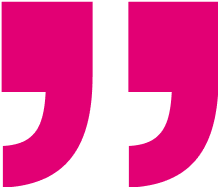 Idézet illusztráció magenta Idézet illusztráció magenta